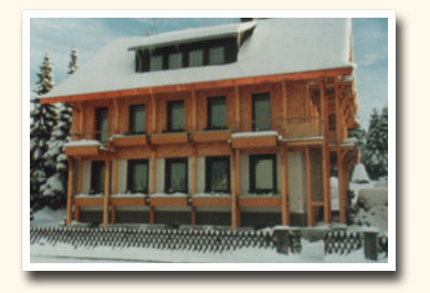Das Haus Lukas im Winter